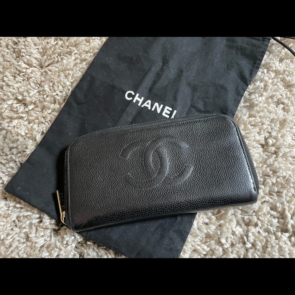 ❌SOLD❌ Authentic Black Chanel Wallet